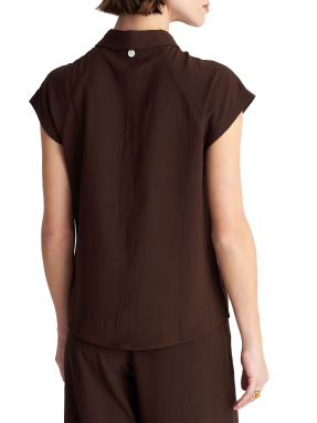 ΓΥΝΑΙΚΕΙΟ ΠΟΥΚΑΜΙΣΟ | Καφέ Σκούρο XL