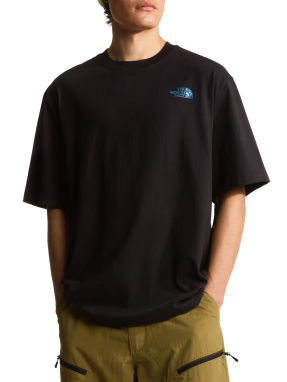 ΑΝΔΡΙΚΟ T-SHIRT LIQUID BOX NSE OVERSIZED GRAPHIC | Μαύρο S