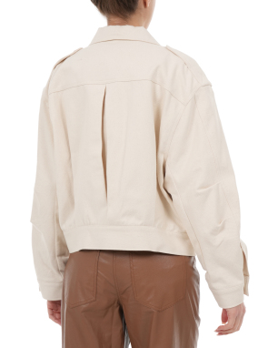 ΓΥΝΑΙΚΕΙΟ JACKET | Εκρού IT 46