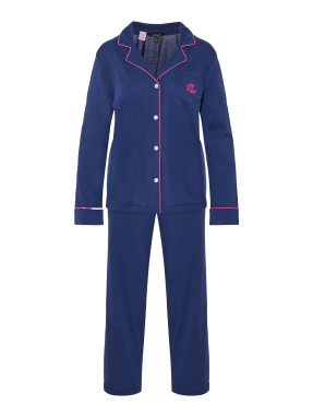 ΓΥΝΑΙΚΕΙΟ ΣΕΤ ΠΙΤΖΑΜΕΣ | Μπλε Σκούρο M