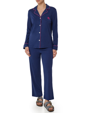 ΓΥΝΑΙΚΕΙΟ ΣΕΤ ΠΙΤΖΑΜΕΣ | Μπλε Σκούρο M