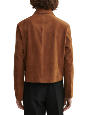 ΓΥΝΑΙΚΕΙΟ SUEDE JACKET EMILLA | Καφέ EU 40