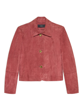 ΓΥΝΑΙΚΕΙΟ SUEDE JACKET EMILLA | Ροζ Ανοιχτό EU 38