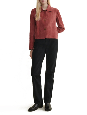 ΓΥΝΑΙΚΕΙΟ SUEDE JACKET EMILLA | Ροζ Ανοιχτό EU 38