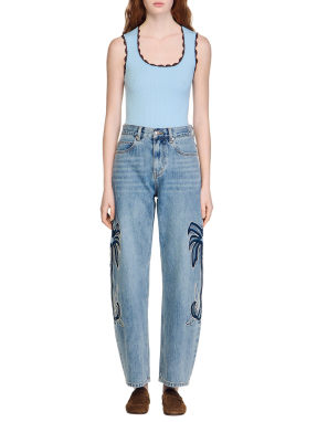 ΓΥΝΑΙΚΕΙΟ DENIM ΠΑΝΤΕΛΟΝΙ | Μπλε FR 40