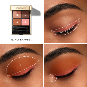 OMBRES G EYESHADOW QUAD | 129 Honey Amber
