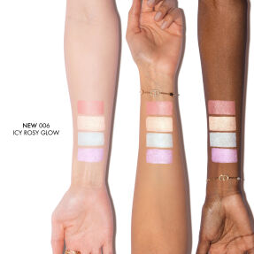 DIOR BACKSTAGE GLOW MAXIMIZER PALETTE MULTI-USE HIGHLIGHTER AND BLUSH PALETTE | 10gr 006 Icy Rosy Glow