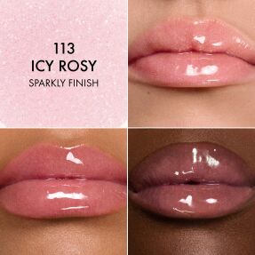 DIOR ADDICT LIP GLOW OIL 24H HYDRATING LIP OIL - 3 ULTRA-GLOSSY FINISHES | 6ml 113 Icy Rosy