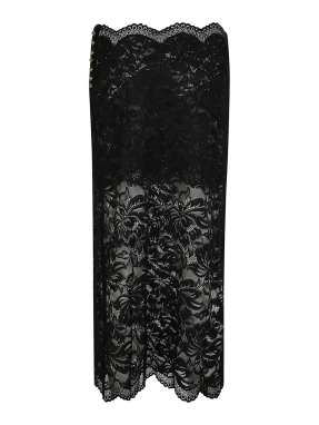 ΜΙΝΤΙ ΦΟΥΣΤΑ ΜΕ ΔΑΝΤΕΛΑ | Μαύρο FR 38