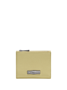 ΔΕΡΜΑΤΙΝΟ ΠΟΡΤΟΦΟΛΙ LE ROSEAU | Πράσινο Ανοιχτό