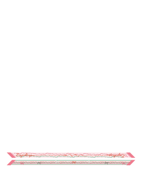 ΓΥΝΑΙΚΕΙΟ ΜΕΤΑΞΩΤΟ ΦΟΥΛΑΡΙ RUBANS LONGCHAMP HEADBAND | Ροζ