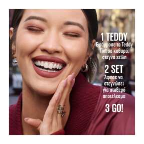 SUPER STAY TEDDY TINT ΜΑΤ ΒΕΛΟΥΔΙΝΟ ΚΡΑΓΙΟΝ | 100 Kitten Heel