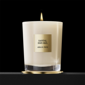 ARMANI PRIVÉ SANTAL DAN SHA SCENTED CANDLE | 175gr