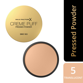 CRÈME PUFF PRESSED POWDER | 14gr 005 Transclusent