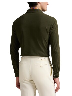 ΑΝΔΡΙΚΗ ΜΑΚΡΥΜΑΝΙΚΗ POLO ΜΠΛΟΥΖΑ | Χακί M