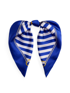 ΓΥΝΑΙΚΕΙΟ ΜΕΤΑΞΩΤΟ ΦΟΥΛΑΡΙ | Μπλε ONE SIZE