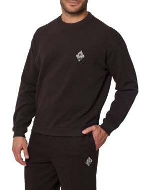 ΑΝΔΡΙΚΗ ΜΠΛΟΥΖΑ ΦΟΥΤΕΡ | Καφέ Σκούρο L