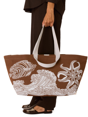 ΓΥΝΑΙΚΕΙΑ ΤΣΑΝΤΑ ΩΜΟΥ CARRIER BAG POSEIDON | Καφέ ONE SIZE