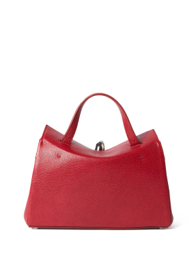 ΓΥΝΑΙΚΕΑ ΔΕΡΜΑΤΙΝΗ ΤΣΑΝΤΑ ΧΕΙΡΟΣ LE PETIT VALERIE | Κόκκινο