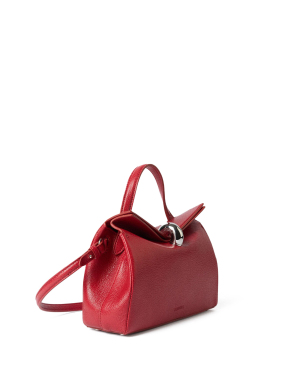 ΓΥΝΑΙΚΕΑ ΔΕΡΜΑΤΙΝΗ ΤΣΑΝΤΑ ΧΕΙΡΟΣ LE PETIT VALERIE | Κόκκινο