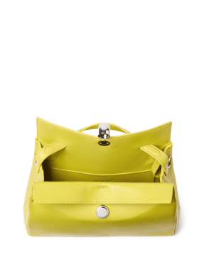 ΓΥΝΑΙΚΕΑ ΔΕΡΜΑΤΙΝΗ ΤΣΑΝΤΑ ΧΕΙΡΟΣ LE PETIT VALERIE | Πράσινο