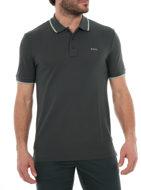 ΑΝΔΡΙΚΗ POLO ΜΠΛΟΥΖΑ | Πράσινο Σκούρο XXL