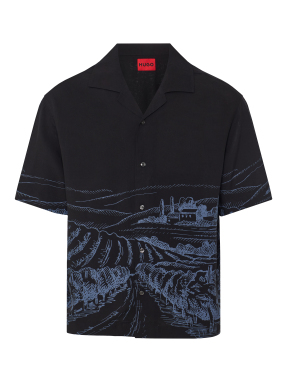 ΑΝΔΡΙΚΟ ΚΟΝΤΟΜΑΝΙΚΟ ΠΟΥΚΑΜΙΣΟ | Μαύρο M