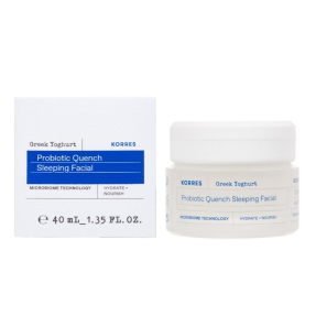 GREEK YOGHURT PROBIOTIC QUENCH SLEEPING FACIAL ΓΙΑ ΑΝΑΠΛΗΡΩΣΗ & ΘΡΕΨΗ | 40ml