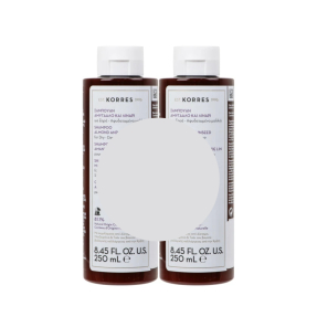 ΑΜΥΓΔΑΛΟ + ΛΙΝΑΡΙ ΣΑΜΠΟΥΑΝ ΣΕΤ ΓΙΑ ΞΗΡΑ / AΦΥΔΑΤΩΜΕΝΑ ΜΑΛΛΙΑ