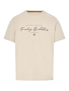 ΑΝΔΡΙΚΟ T-SHIRT | Εκρού XL