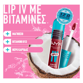 LIP IV HYDRATING GLOSS STAIN | 5ml Berry Thirsty
