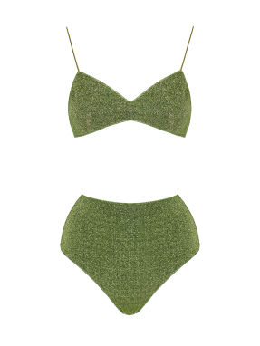 ΓΥΝΑΙΚΕΙΟ ΨΗΛΟΜΕΣΟ ΜΠΙΚΙΝΙ ΣΕΤ | Πράσινο S