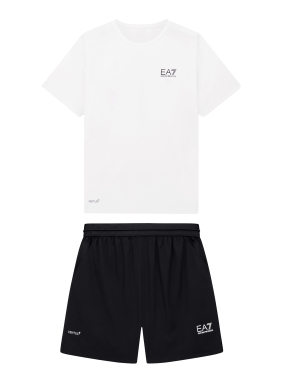 ΑΝΔΡΙΚΟ ΣΕΤ T-SHIRT ΣΟΡΤΣ | Ασπρόμαυρο S