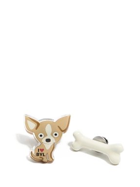 CHARM ΤΣΑΝΤΑΣ DOG AND BONE | Camel ONE SIZE