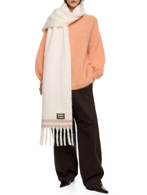 ΓΥΝΑΙΚΕΙΟ ΠΛΕΚΤΟ ΚΑΣΚΟΛ | Εκρού ONE SIZE