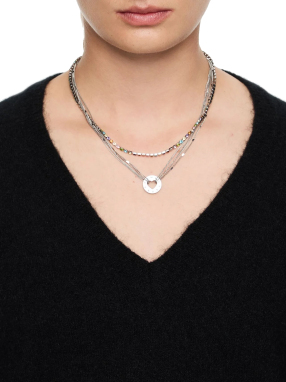 ΓΥΝΑΙΚΕΙΟ ΚΟΛΙΕ | Ασημί ONE SIZE