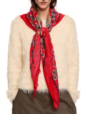 ΓΥΝΑΙΚΕΙΟ ΦΟΥΛΑΡΙ | Κοραλί ONE SIZE