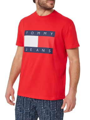 ΑΝΔΡΙΚΟ T-SHIRT ΜΕ ΛΟΓΟΤΥΠΟ | Κόκκινο M