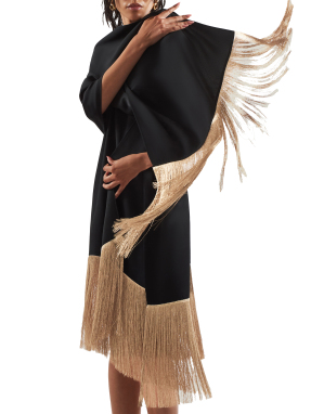 ΓΥΝΑΙΚΕΙΑ ΕΣΑΡΠΑ | Μαύρο-Χρυσό ONE SIZE