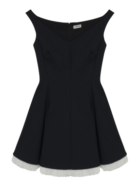 ΜΙΝΙ ΦΟΡΕΜΑ DOROTHIE OFF-SHOULDER | Μαύρο S