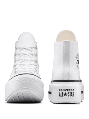 ΓΥΝΑΙΚΕΙΑ ΔΙΠΑΤΑ ΜΠΟΤΑΚΙΑ CHUCK TAYLOR ALL STAR LIFT DOUBLE STACK | Λευκό 40