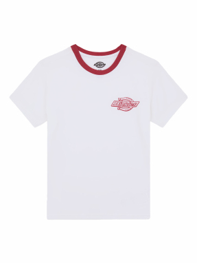 ΓΥΝΑΙΚΕΙΟ T-SHIRT PLAINVILLE RINGER | Λευκό XS