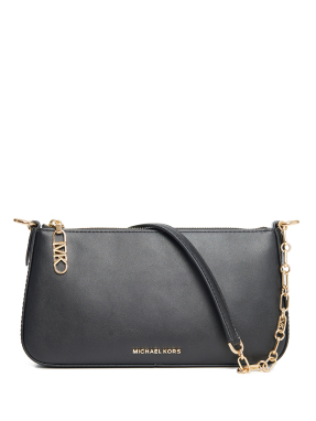 ΓΥΝΑΙΚΕΙΑ ΔΕΡΜΑΤΙΝΗ ΤΣΑΝΤΑ ΩΜΟΥ ΜΕ ΛΟΓΟΤΥΠΟ | Μαύρο