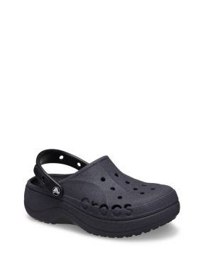 ΓΥΝΑΙΚΕΙΑ BAYA PLATFORM GLITTER CLOGS | Μαύρο 38/39
