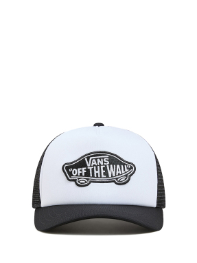 ΑΝΔΡΙΚΟ ΚΑΠΕΛΟ CLASSIC PATCH CURVED BILL TRUCKER | Ασπρόμαυρο ONE SIZE