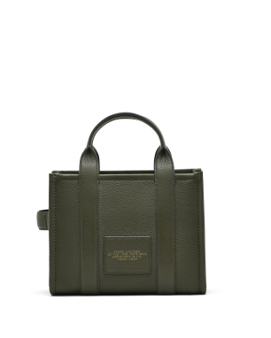 ΓΥΝΑΙΚΕΙΑ ΔΕΡΜΑΤΙΝΗ ΤΣΑΝΤΑ THE SMALL TOTE | Χακί