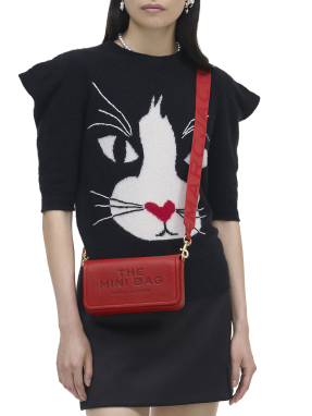 ΓΥΝΑΙΚΕΙΑ ΤΣΑΝΤΑ ΧΙΑΣΤΙ THE LEATHER MINI BAG | Κόκκινο