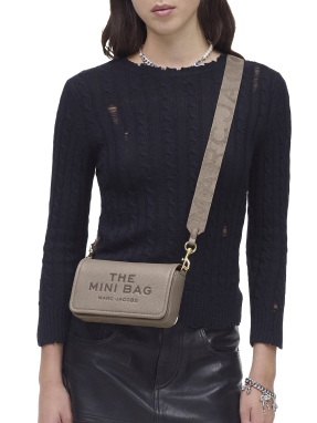 ΓΥΝΑΙΚΕΙΑ ΤΣΑΝΤΑ ΧΙΑΣΤΙ THE LEATHER MINI BAG | Nude