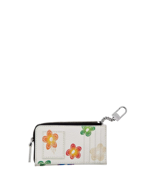 ΓΥΝΑΙΚΕΙΟ ΠΟΡΤΟΦΟΛΙ THE WILD DAISY TOP ZIP MULTI WALLET | Λευκό