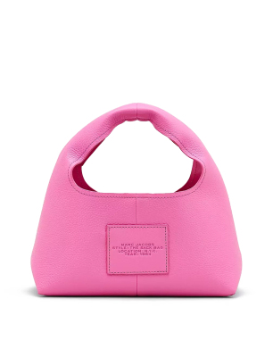 ΓΥΝΑΙΚΕΙΑ ΔΕΡΜΑΤΙΝΗ ΤΣΑΝΤΑ ΧΕΙΡΟΣ THE MINI SACK BAG | Ροζ